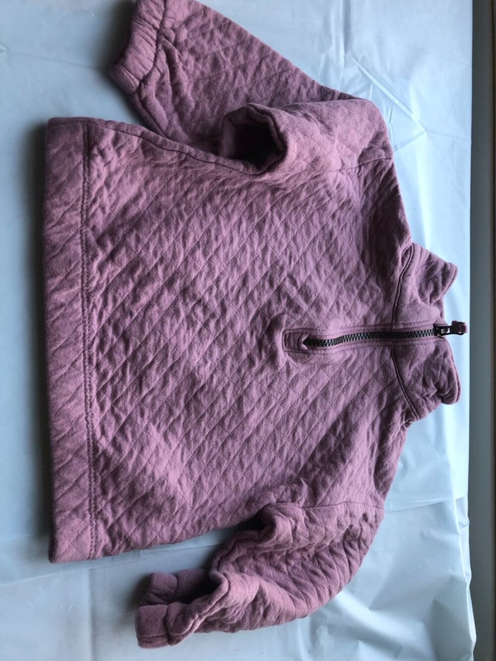 Carter's Toddler (2T) Pullover with 1/2 zipper; Light purple; Like new condition